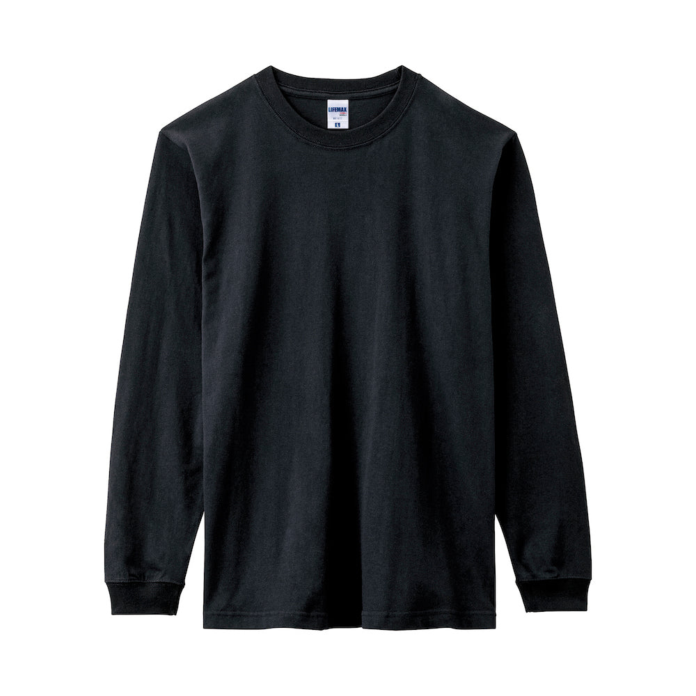 ライフマックス 6.2オンス ヘビーウェイトロングスリーブTシャツ(ポリジン加工)