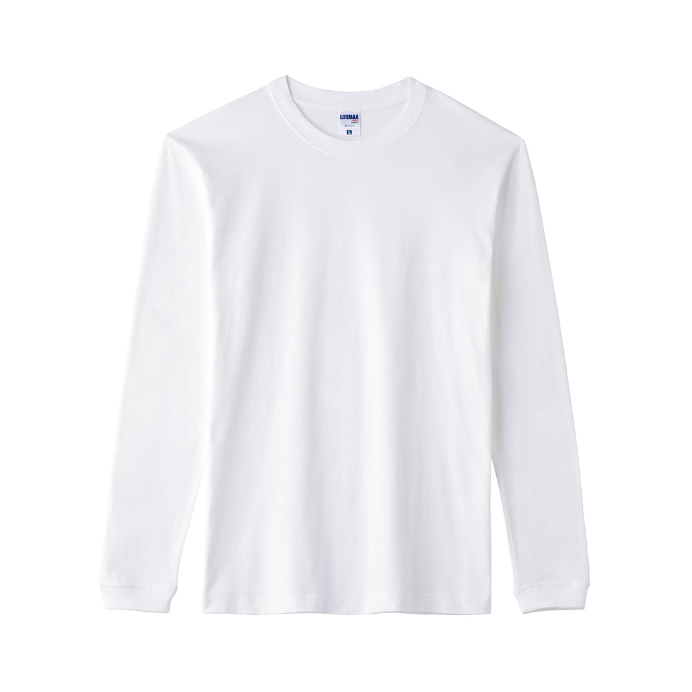 ライフマックス 6.2オンス ヘビーウェイトロングスリーブTシャツ(ポリジン加工)