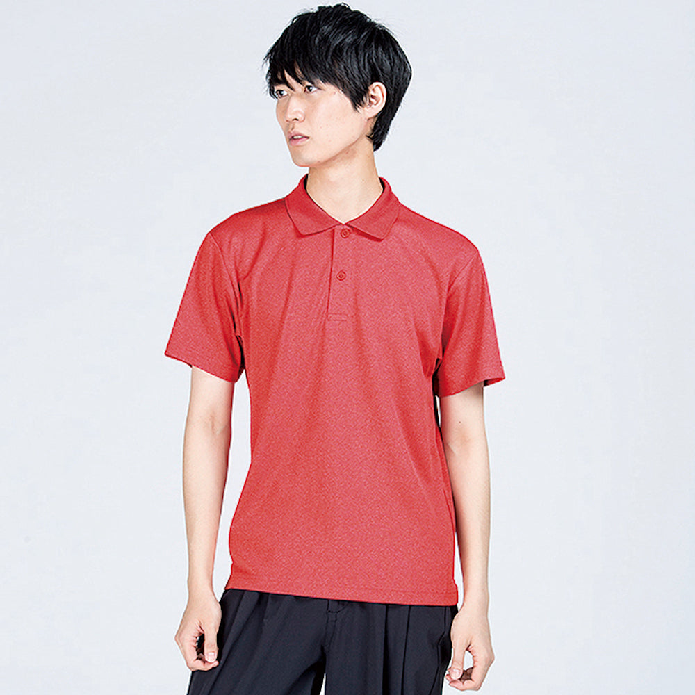 グリマー 4.4オンス ドライポロシャツ