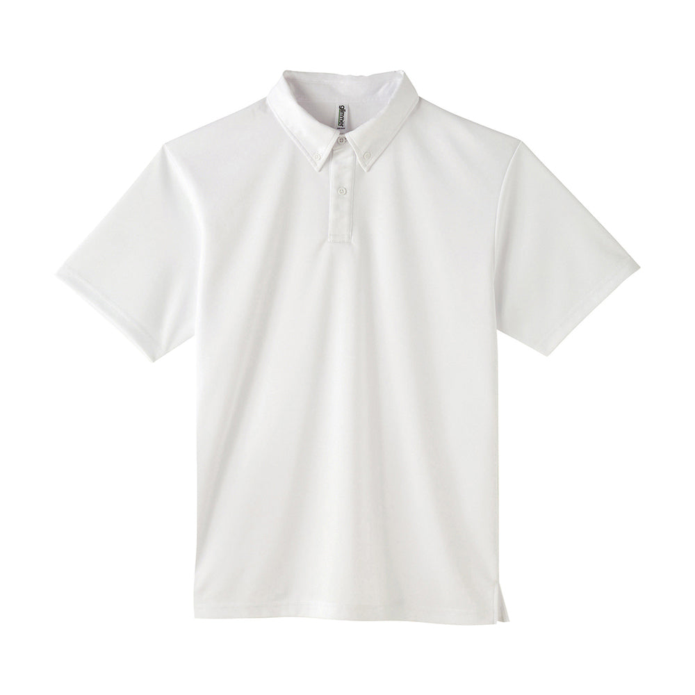 トムス 4.4オンス ドライボタンダウンポロシャツ(ポケット無し)
