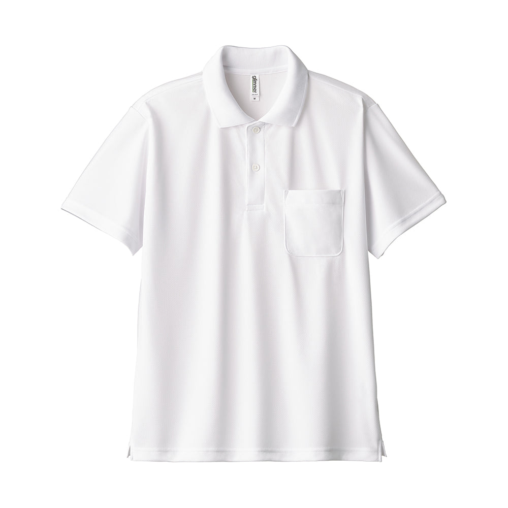 トムス 4.4オンス ドライポロシャツ (ポケット付)