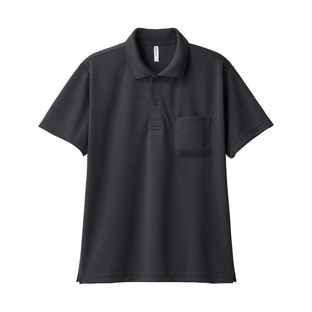 トムス 4.4オンス ドライポロシャツ (ポケット付)