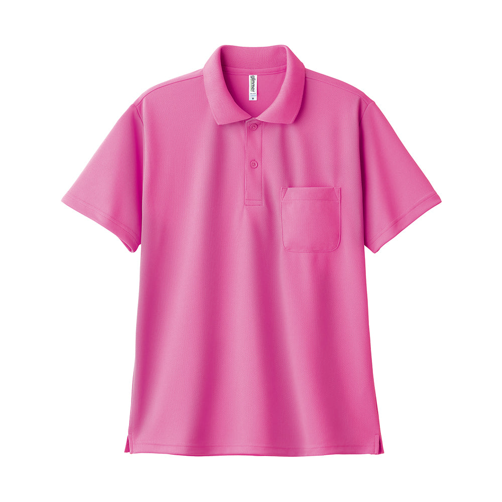 トムス 4.4オンス ドライポロシャツ (ポケット付)