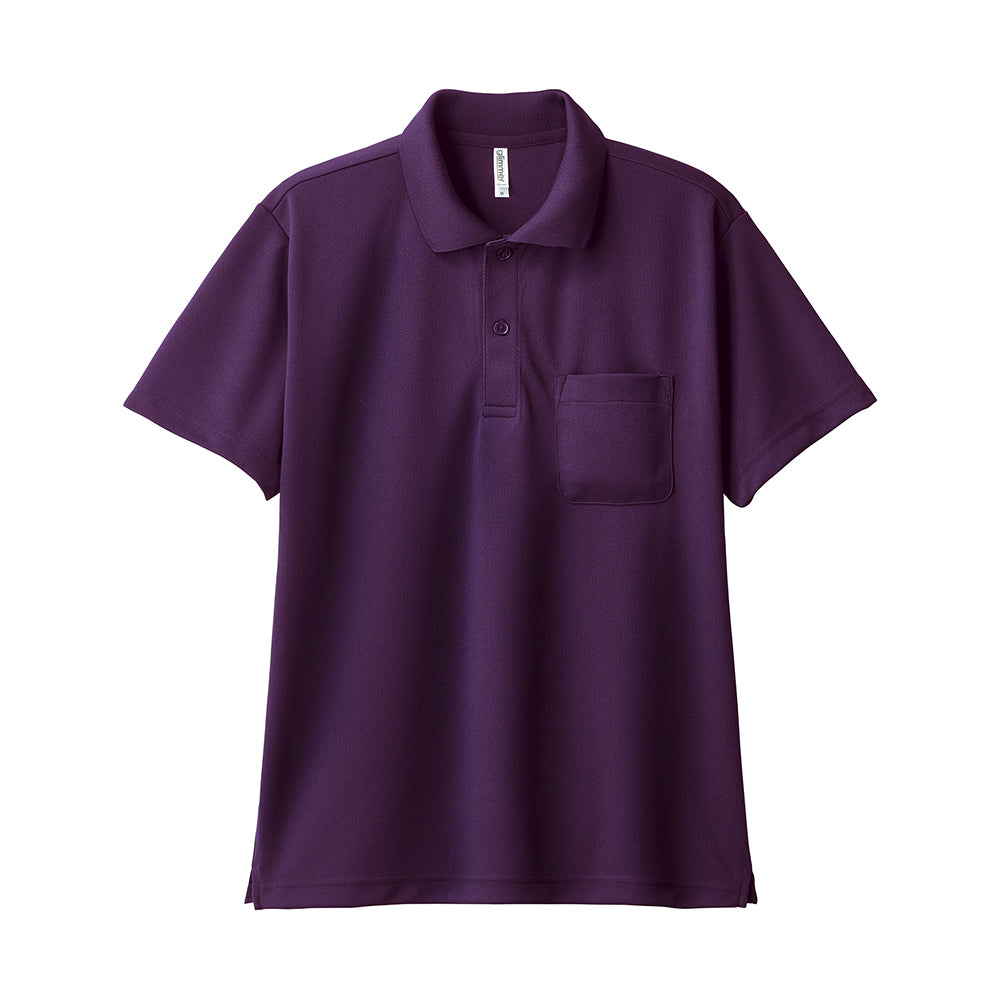 トムス 4.4オンス ドライポロシャツ (ポケット付)