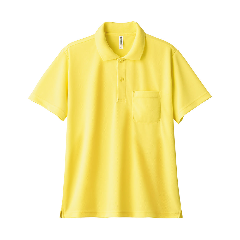 トムス 4.4オンス ドライポロシャツ (ポケット付)