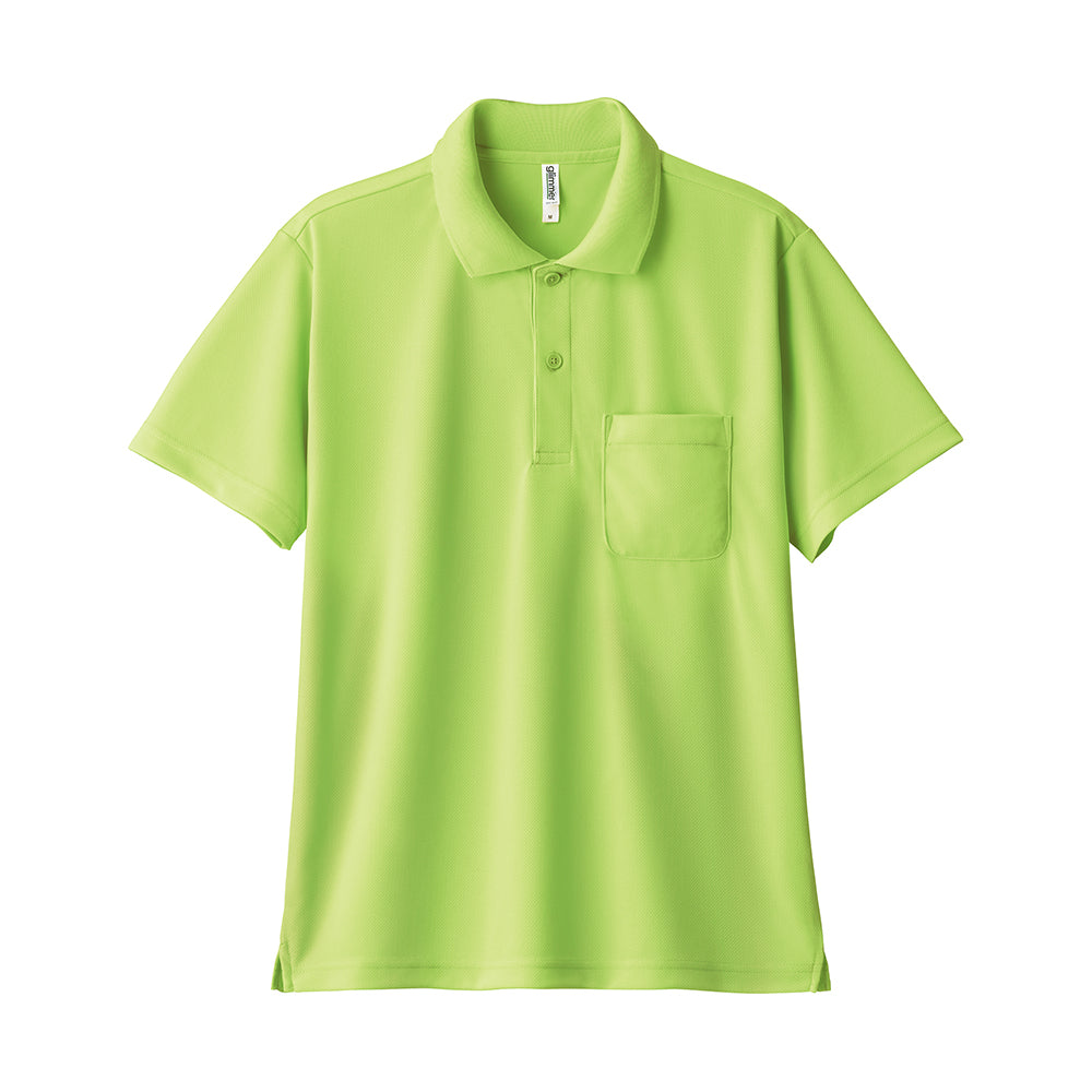 トムス 4.4オンス ドライポロシャツ (ポケット付)
