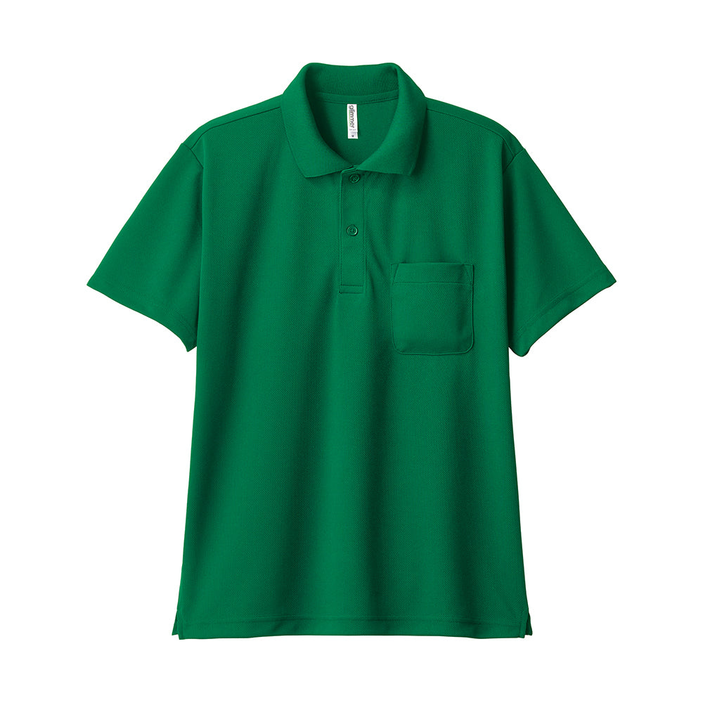 トムス 4.4オンス ドライポロシャツ (ポケット付)