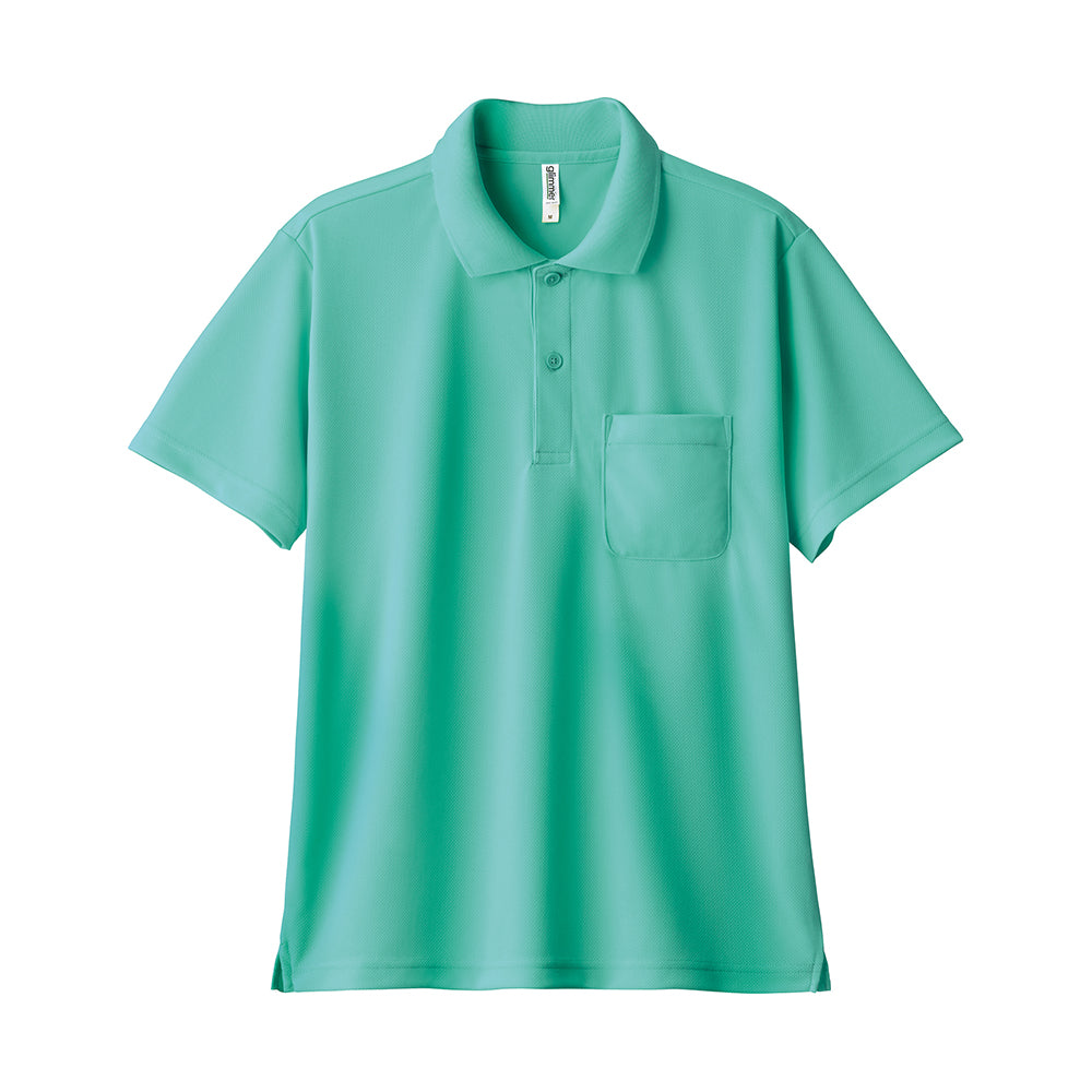 トムス 4.4オンス ドライポロシャツ (ポケット付)