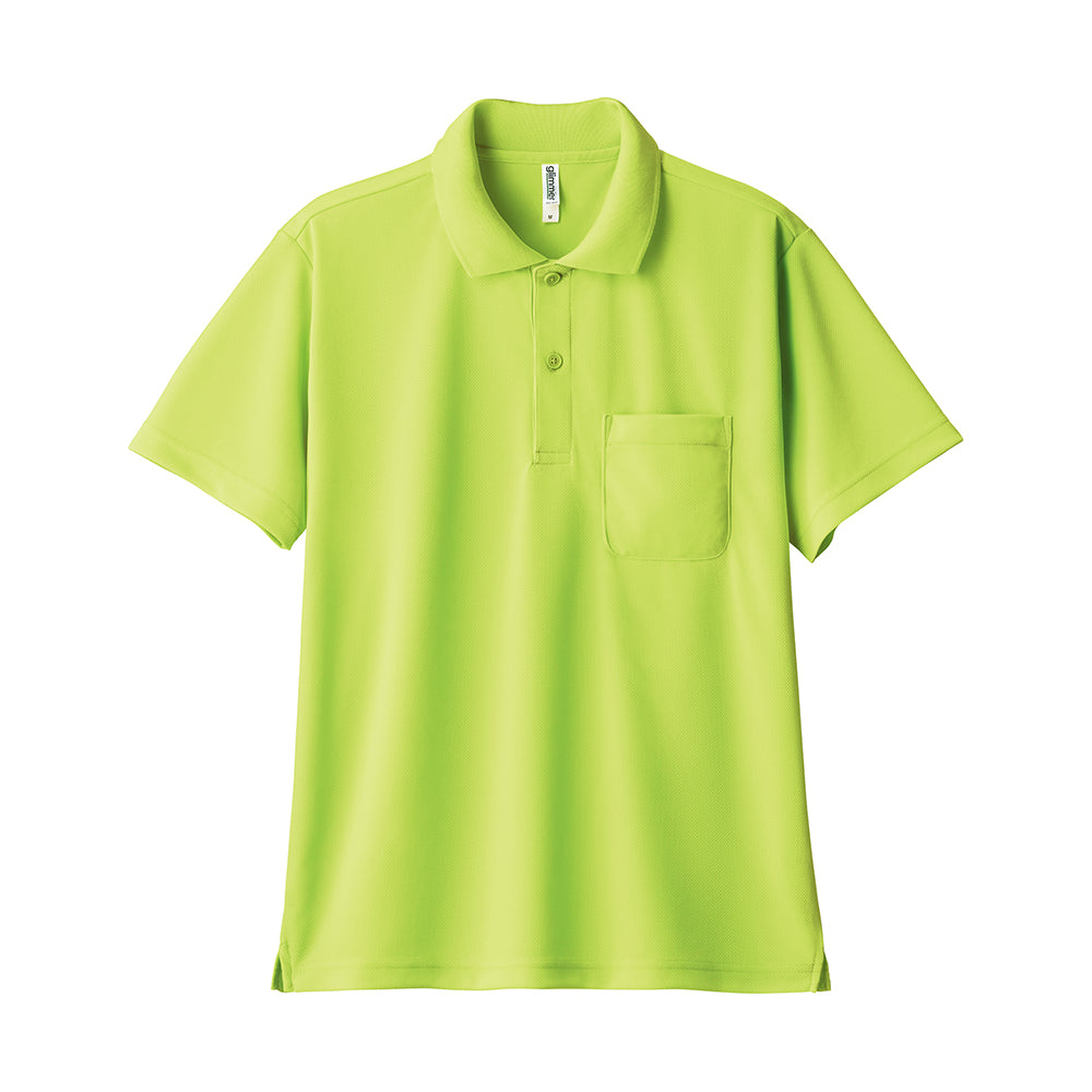 トムス 4.4オンス ドライポロシャツ (ポケット付)