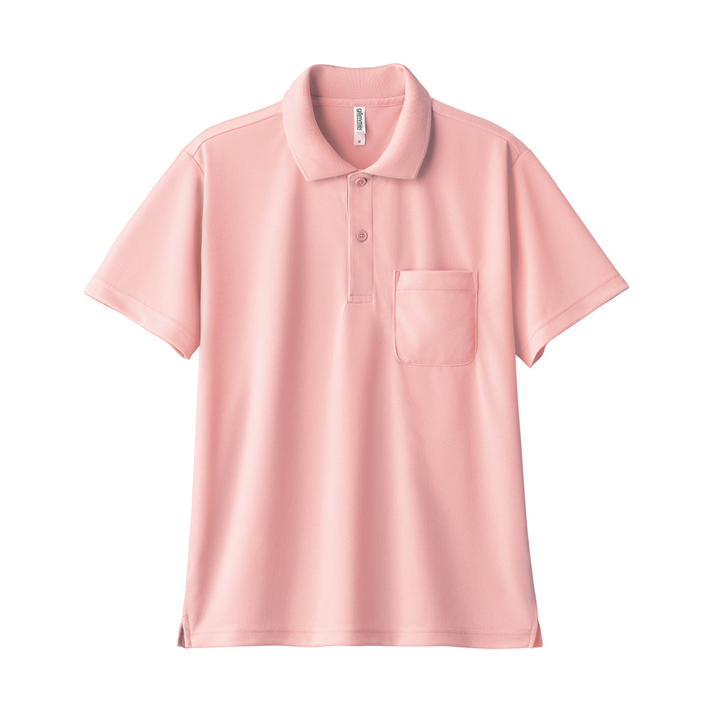 トムス 4.4オンス ドライポロシャツ (ポケット付)