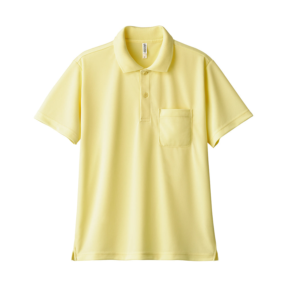 トムス 4.4オンス ドライポロシャツ (ポケット付)