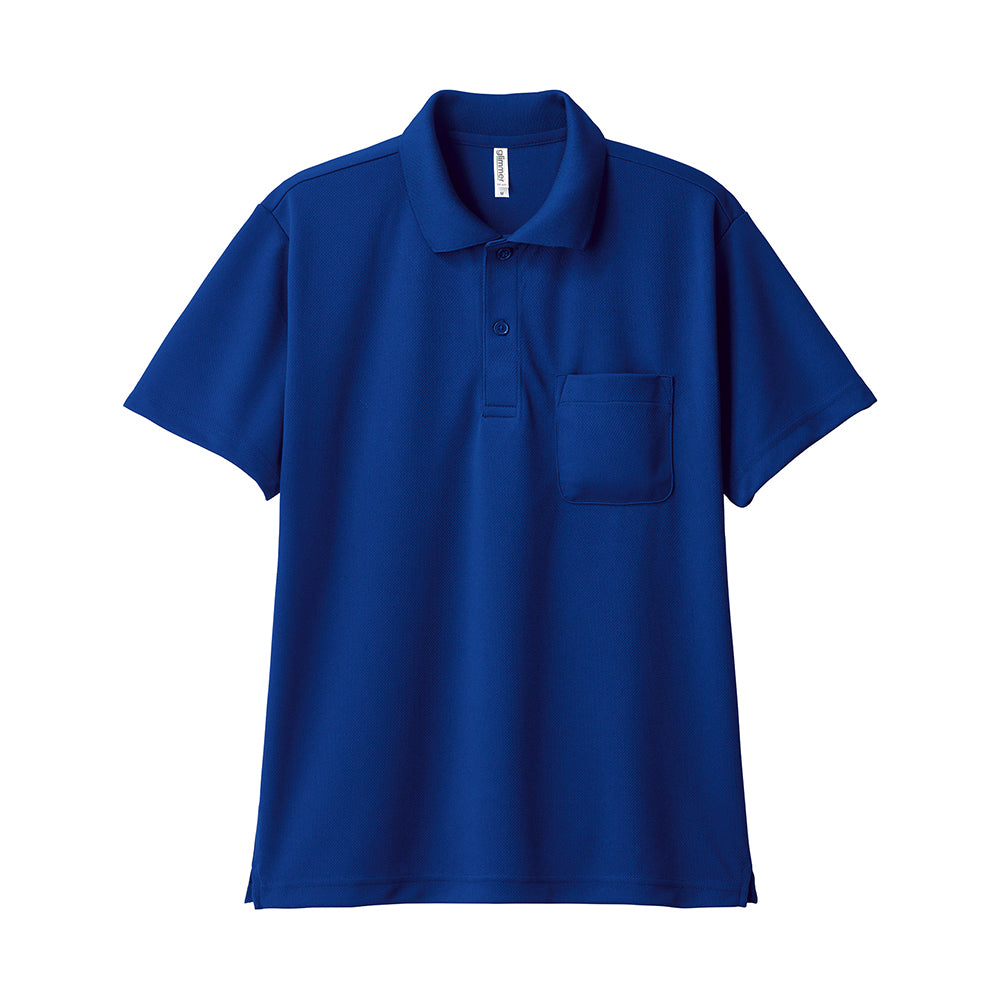 トムス 4.4オンス ドライポロシャツ (ポケット付)