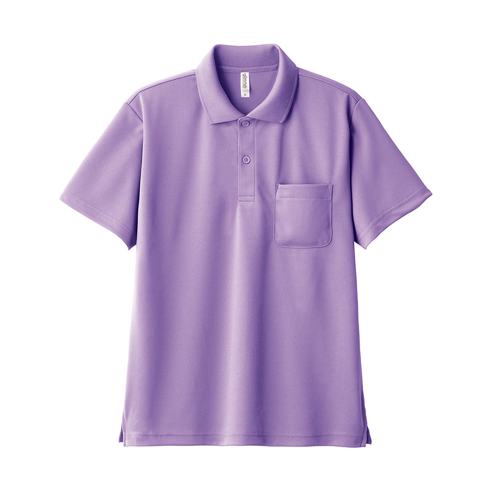 トムス 4.4オンス ドライポロシャツ (ポケット付)