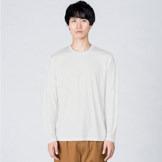 グリマー 3.5オンス インターロックドライ長袖Tシャツ