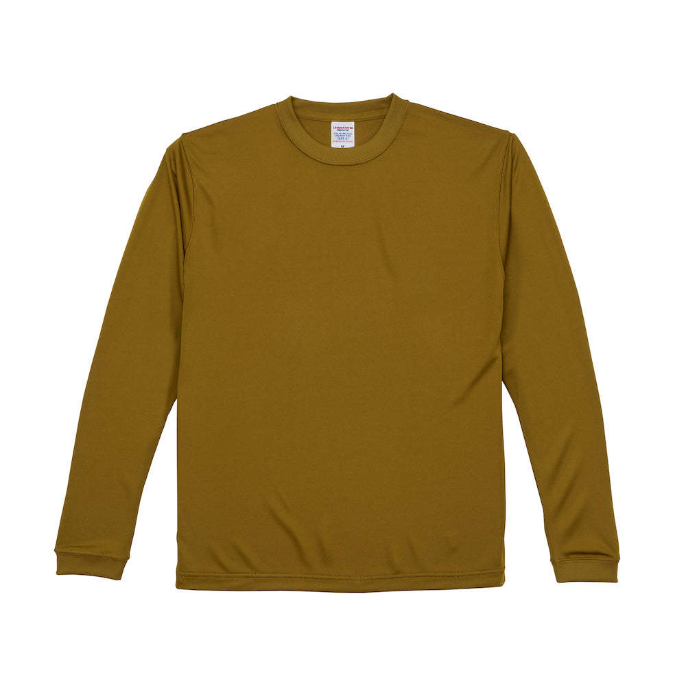 ユナイテッドアスレ 4.7オンス ドライシルキータッチロングスリーブTシャツ