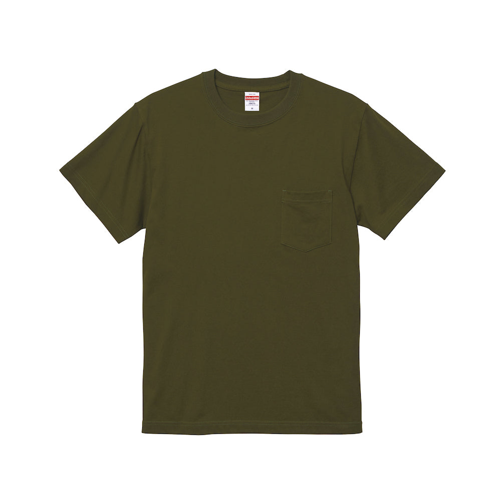 ユナイテッドアスレ 5.6オンス ハイクオリティー Tシャツ(ポケット付)
