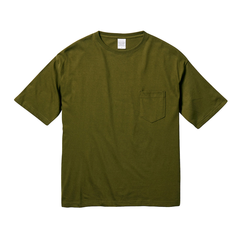 ユナイテッドアスレ 5.6オンス ビッグシルエットTシャツ(ポケット付)
