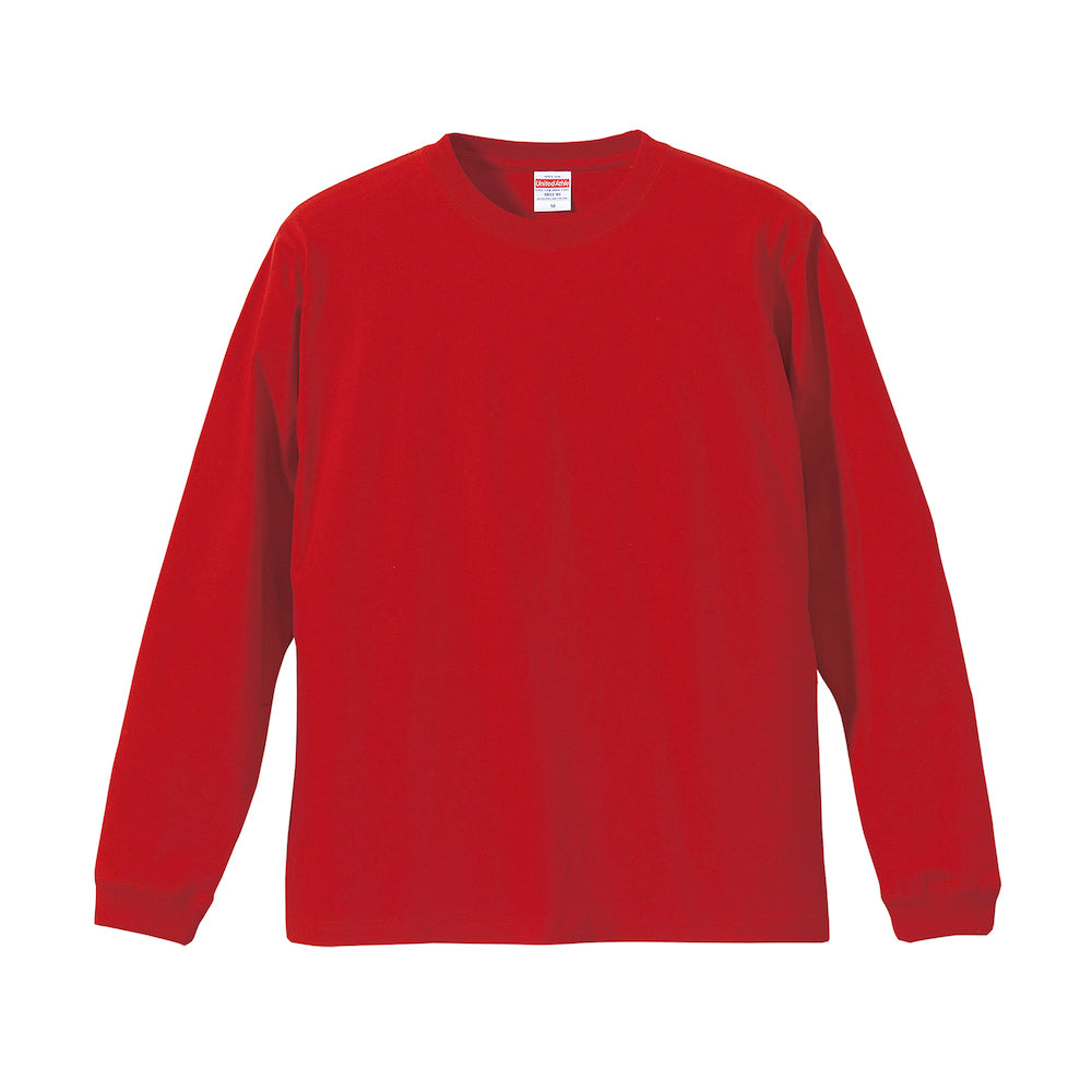 ユナイテッドアスレ 5.6オンス ロングスリーブ Tシャツ(1.6インチリブ)