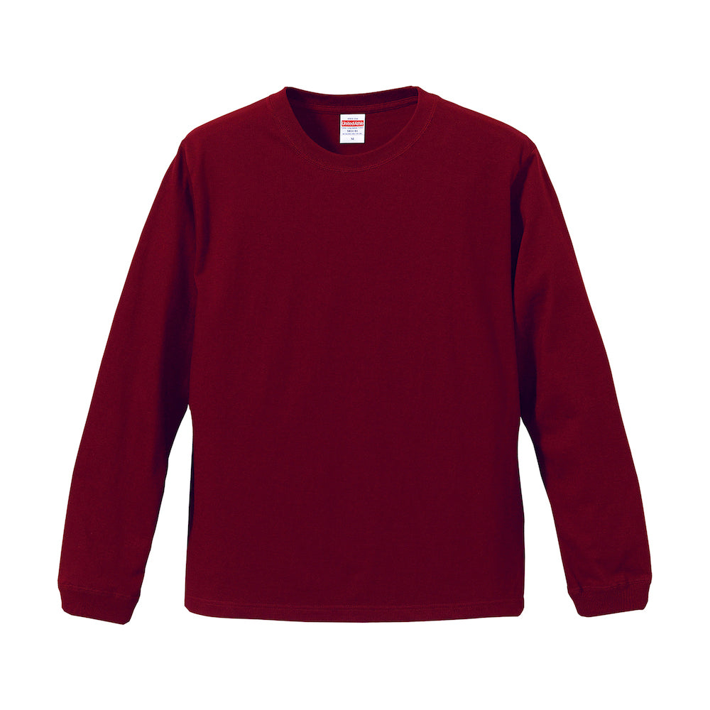 ユナイテッドアスレ 5.6オンス ロングスリーブ Tシャツ(1.6インチリブ)