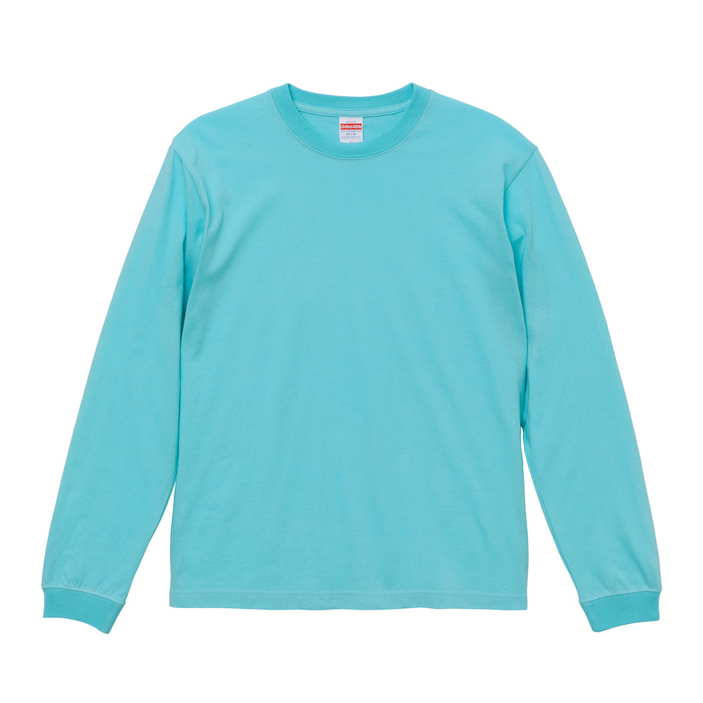 ユナイテッドアスレ 5.6オンス ロングスリーブ Tシャツ(1.6インチリブ)