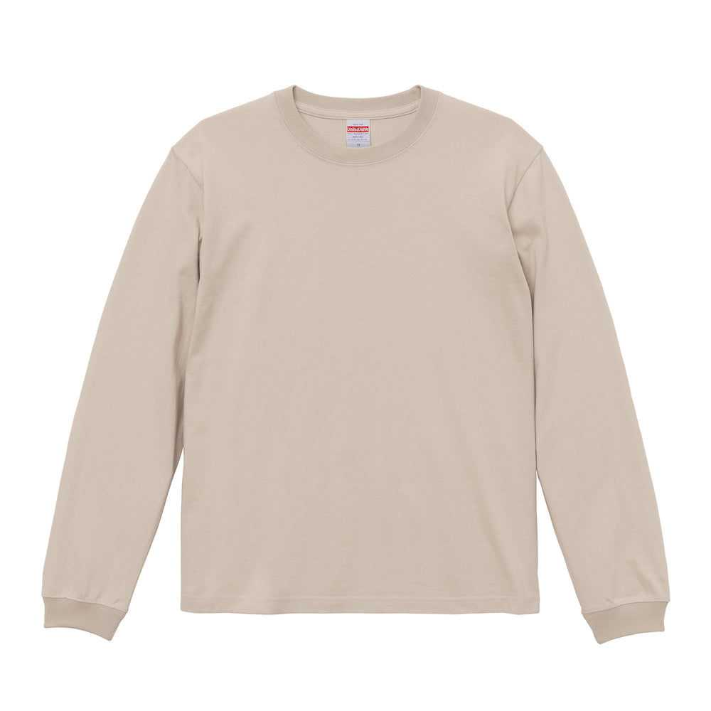 ユナイテッドアスレ 5.6オンス ロングスリーブ Tシャツ(1.6インチリブ)