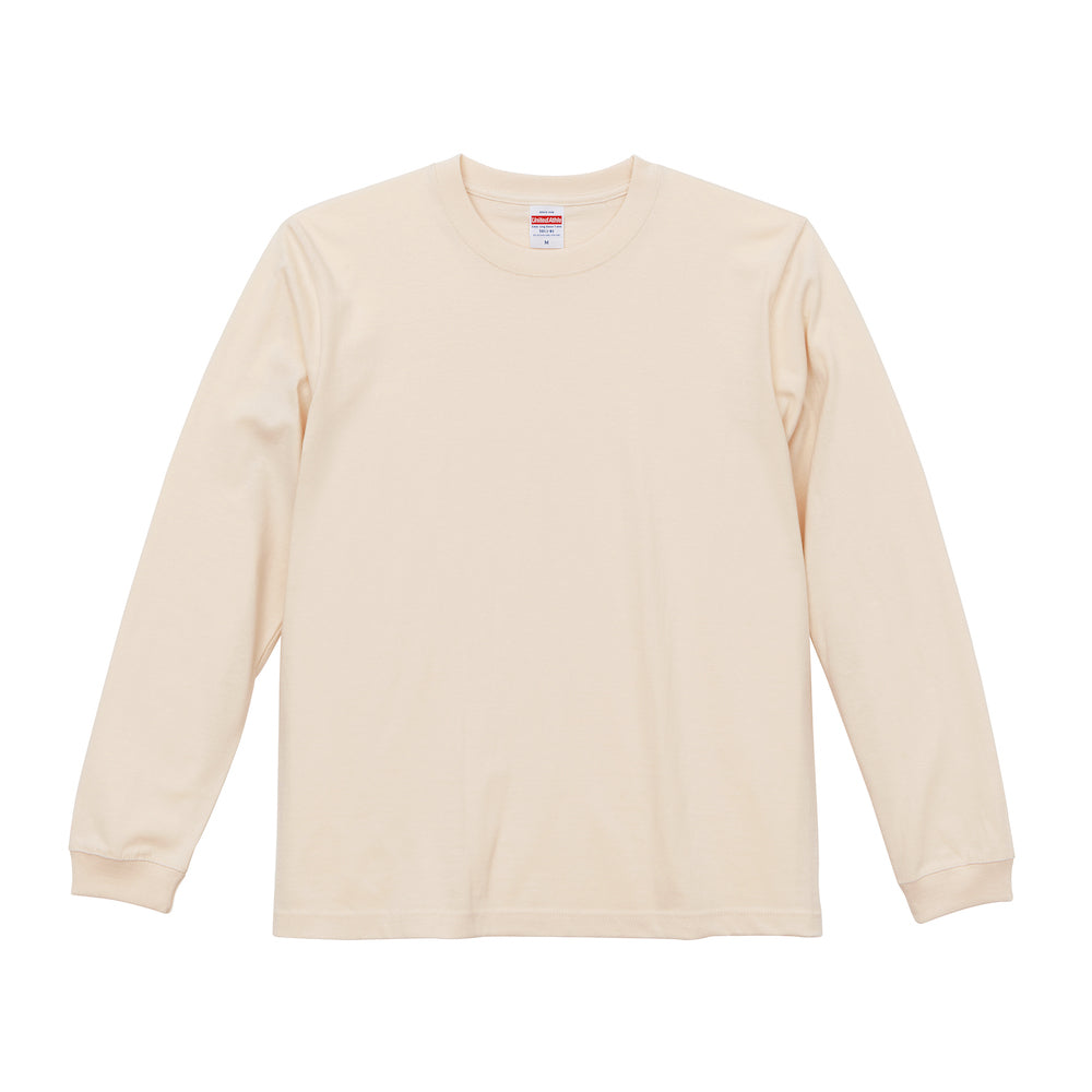 ユナイテッドアスレ 5.6オンス ロングスリーブ Tシャツ(1.6インチリブ)