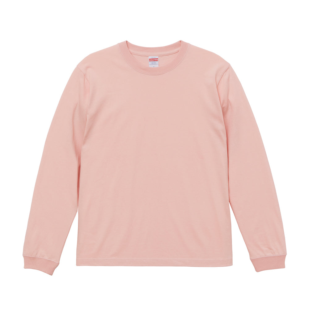 ユナイテッドアスレ 5.6オンス ロングスリーブ Tシャツ(1.6インチリブ)