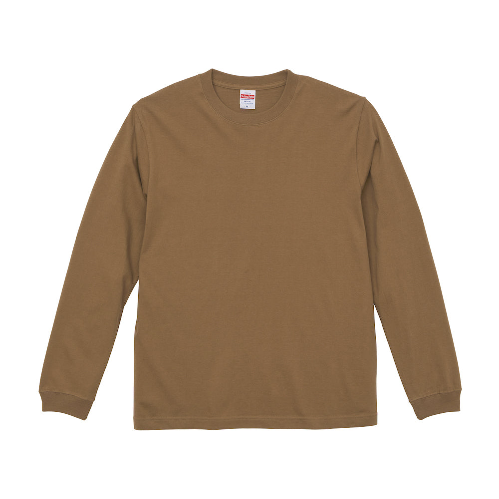 ユナイテッドアスレ 5.6オンス ロングスリーブ Tシャツ(1.6インチリブ)