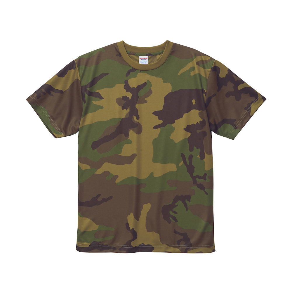 ユナイテッドアスレ 4.1オンス ドライアスレチックカモフラージュTシャツ