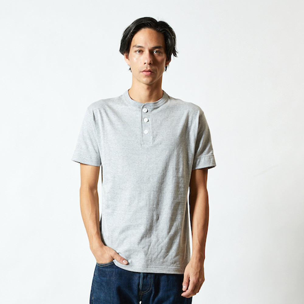 ユナイテッドアスレ 5.6オンス ヘンリーネック Tシャツ