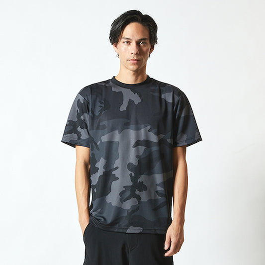 ユナイテッドアスレ 4.1オンス ドライアスレチックカモフラージュTシャツ