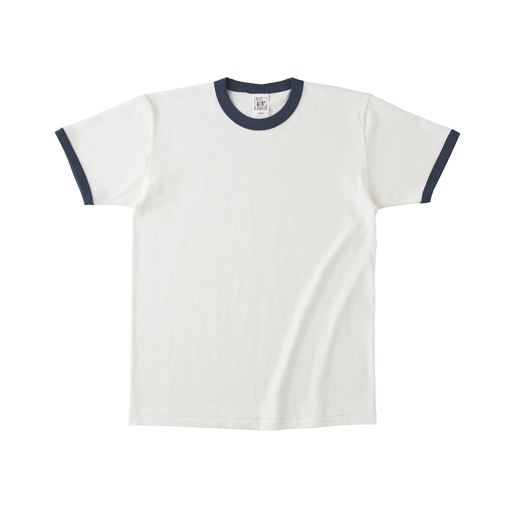 クロス&ステッチ 6.2オンス オープンエンドマックスウェイトリンガーTシャツ