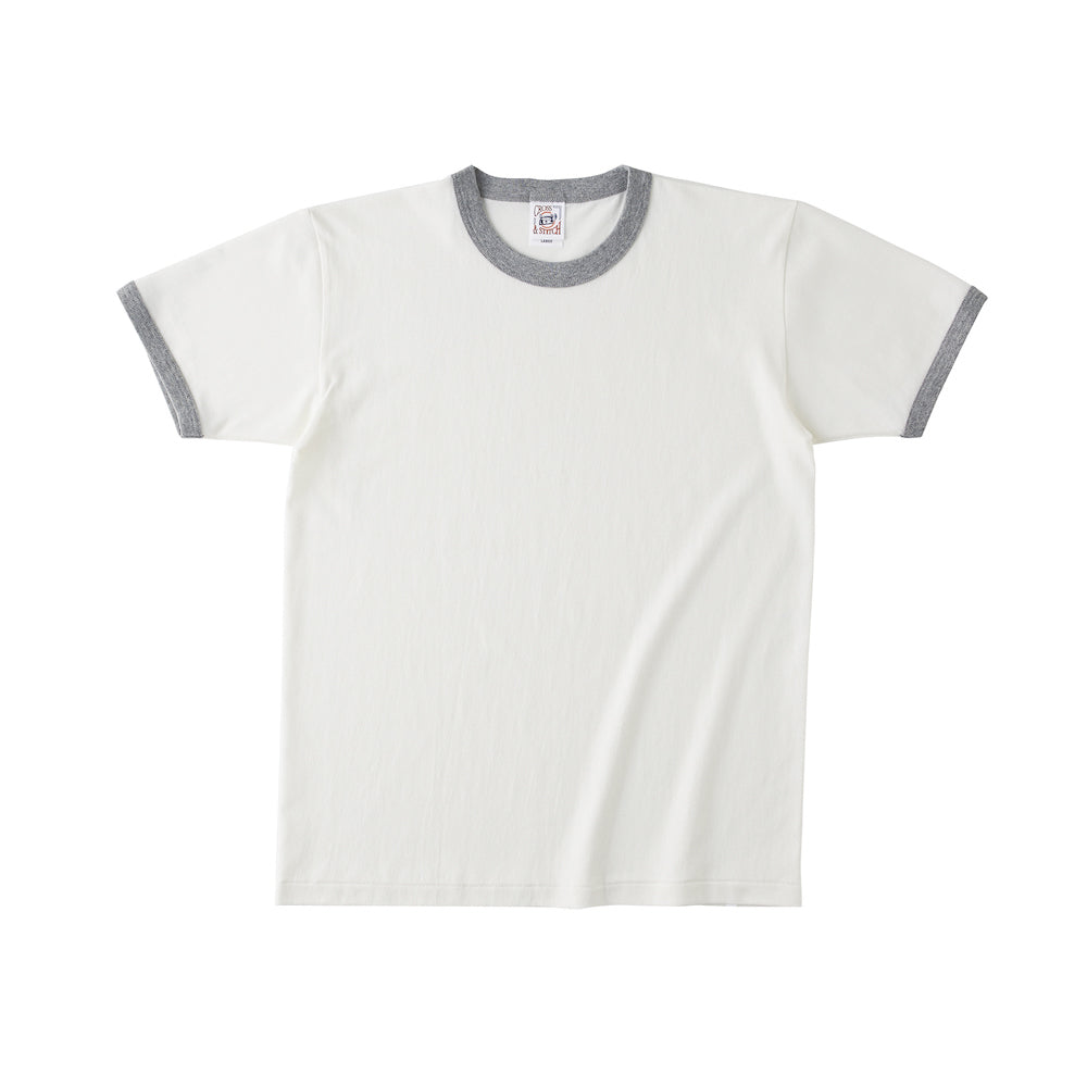 クロス&ステッチ 6.2オンス オープンエンドマックスウェイトリンガーTシャツ