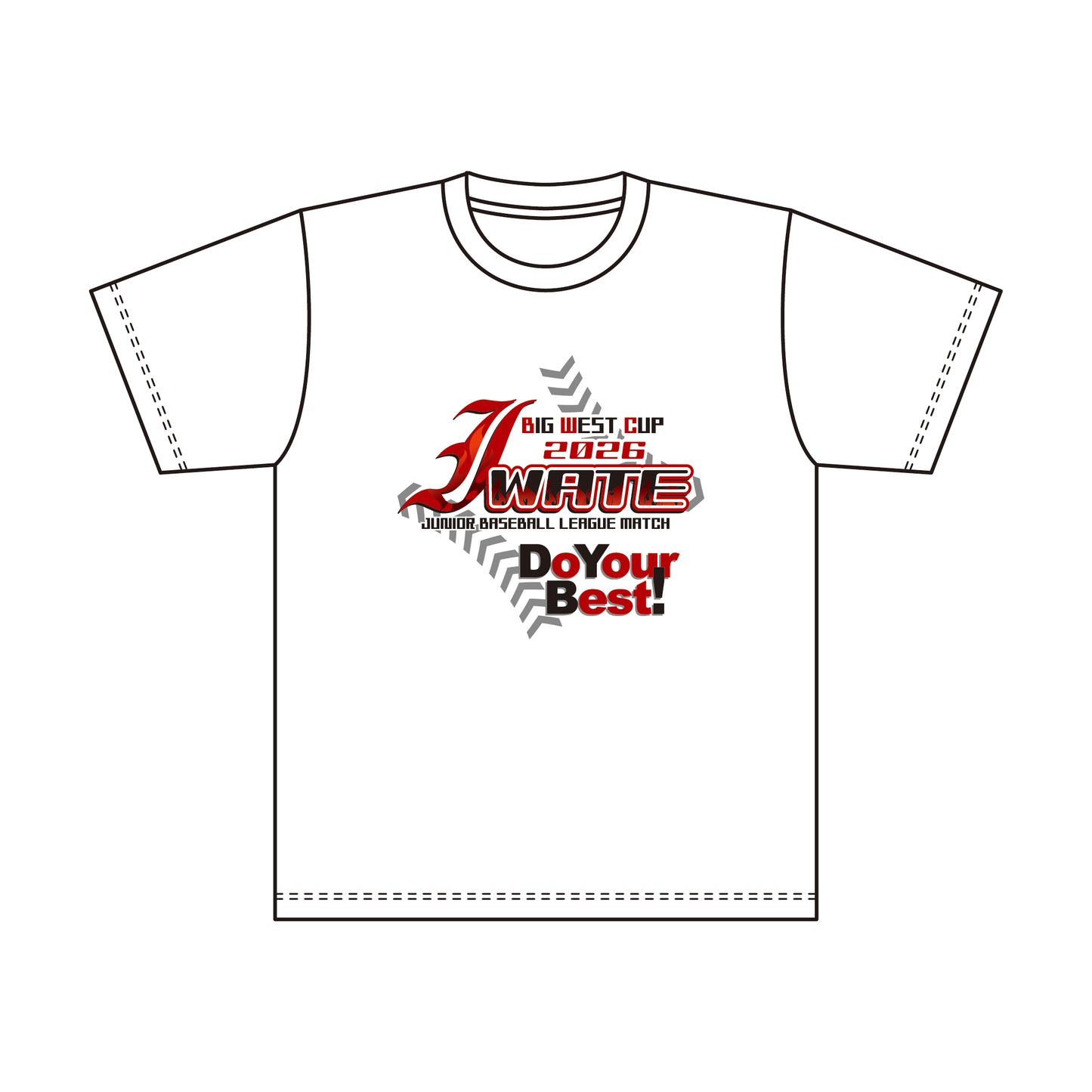 BIGWEST岩手2026大会 記念Tシャツ