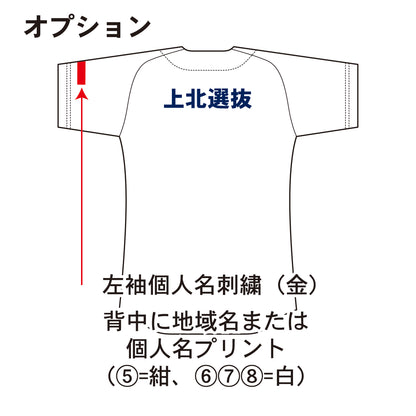 BIGWEST岩手2026大会 記念ベースボールシャツ