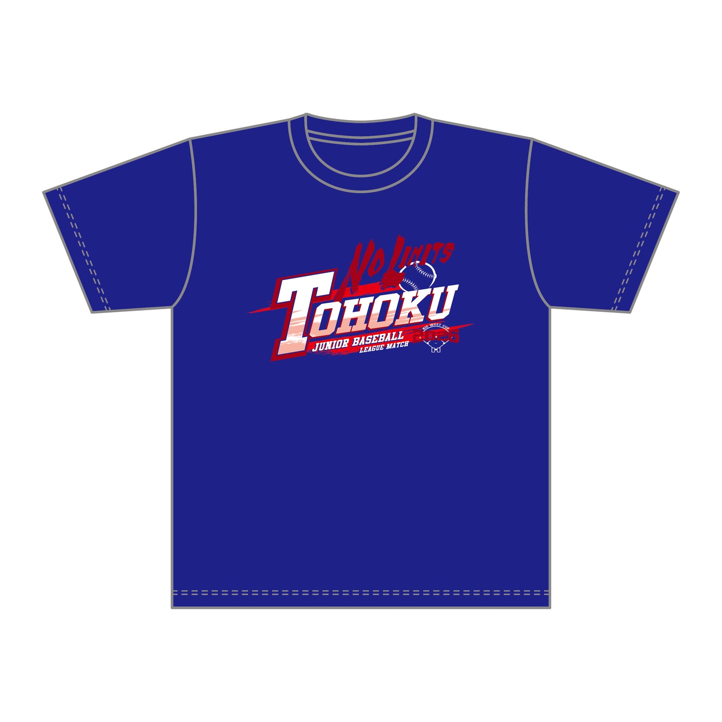 第22回東北選抜学童軟式野球大会 記念Tシャツ